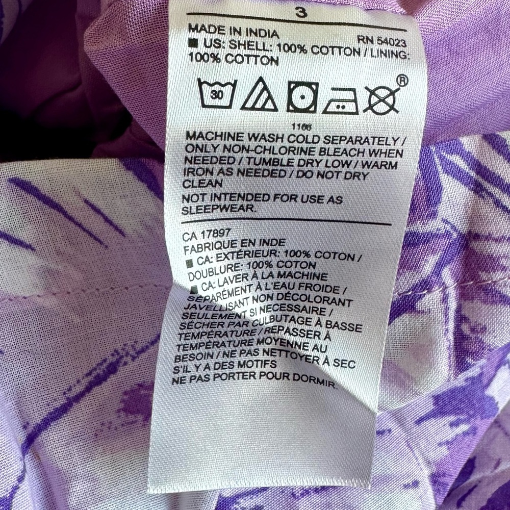 NWT JANIE AND JACK Purple Palm Tropical Romper Shorts - Picture 8 of 11